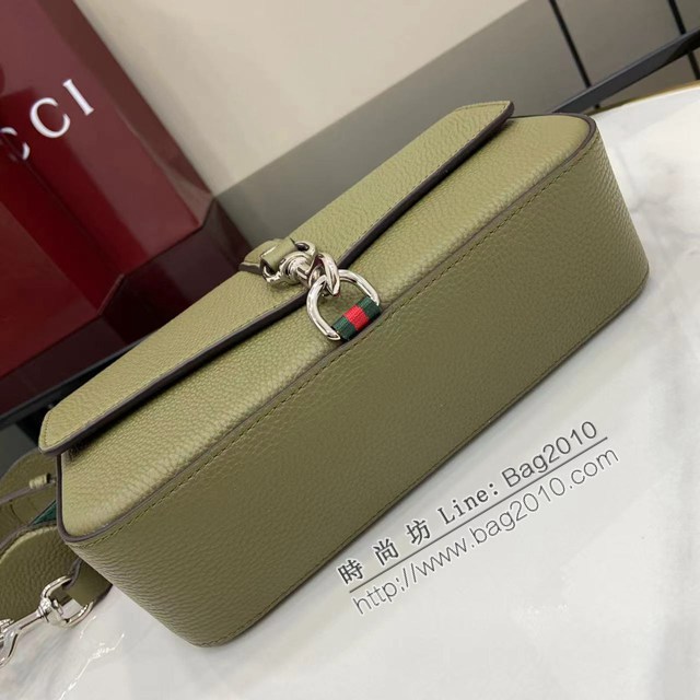 Gucci專櫃古馳2025春夏系列最新款原廠皮斜挎包肩背包 jh2711型號：821623